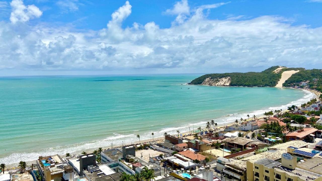 شقة Natal Plaza 1608 Praia - Nbi - Praia Ponta Negra - Vista X Mar المظهر الخارجي الصورة